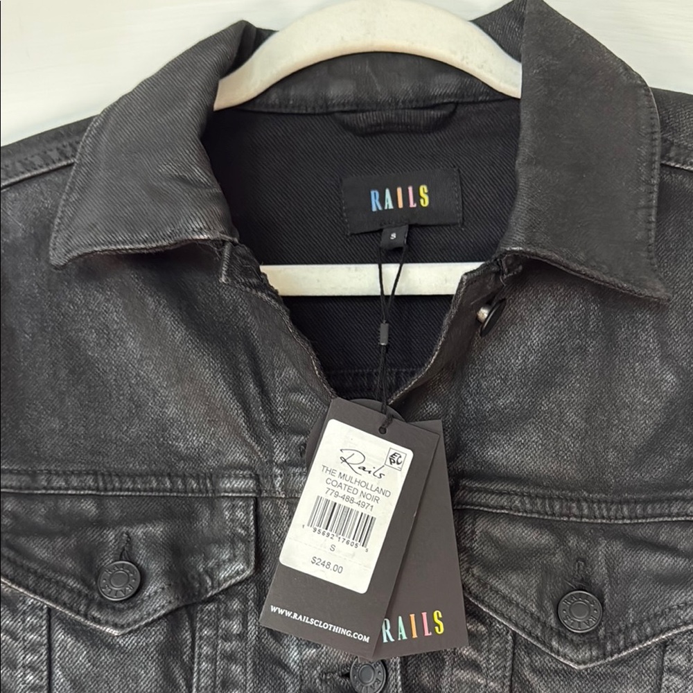 Rails Jacket Black Size Small NWT